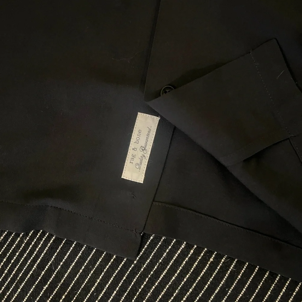 rag & bone - Avery Shirt 2020 NWT - Black - Picture 6 of 8